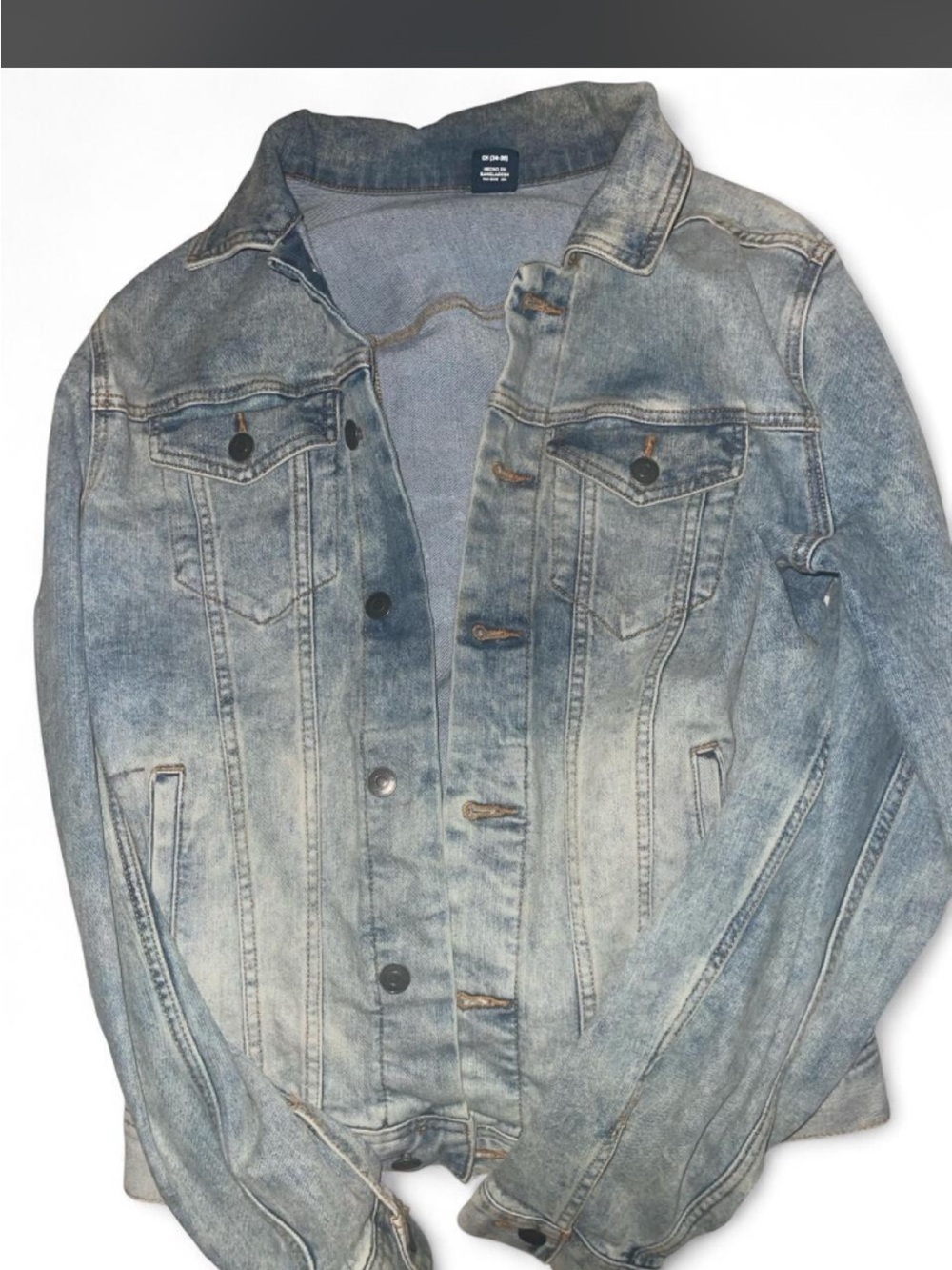 Light Blue Men's Jean Jacket